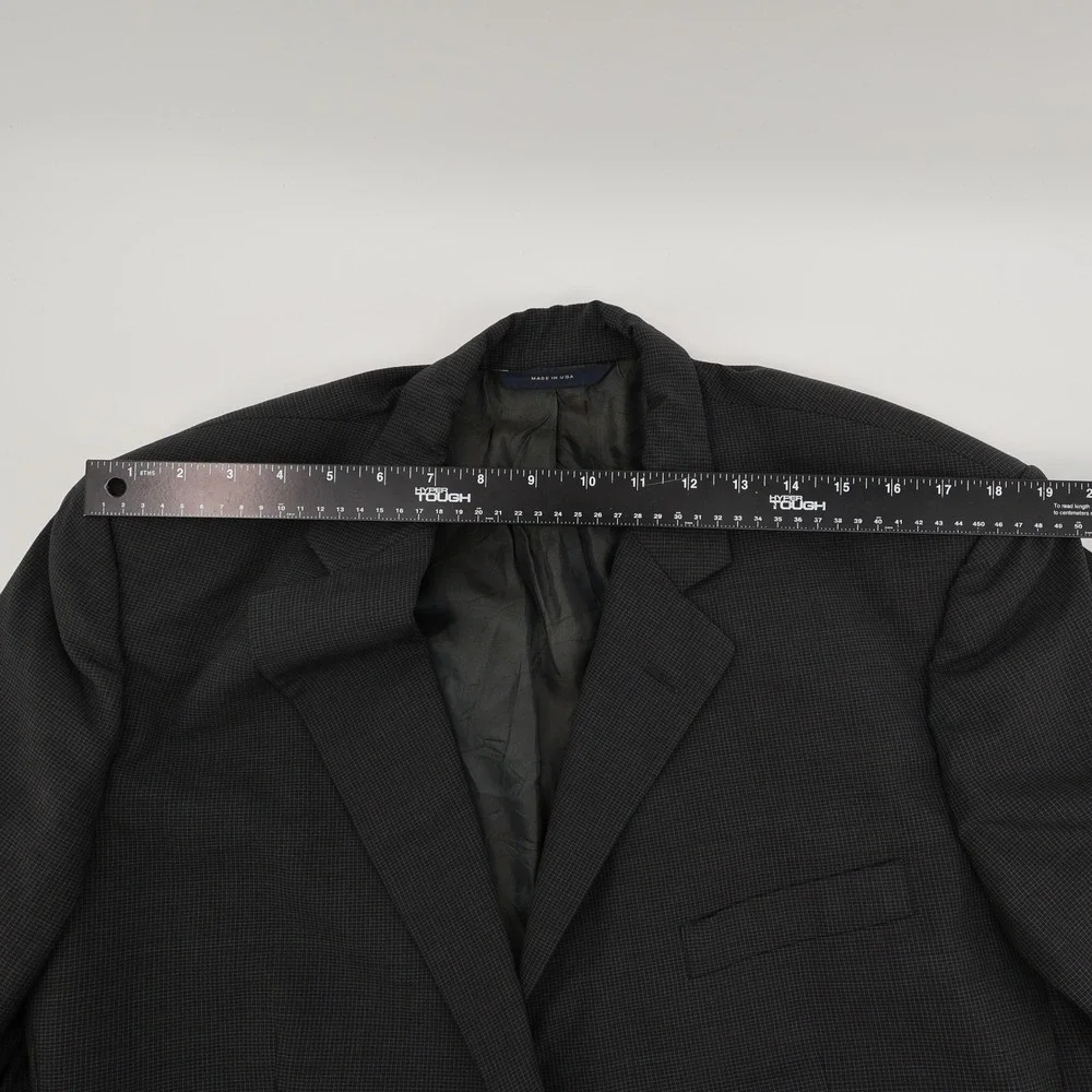 Brooks Brothers Brooks Ease Blazer Mens Gray Two Button Sport Coat‎ Size 41L